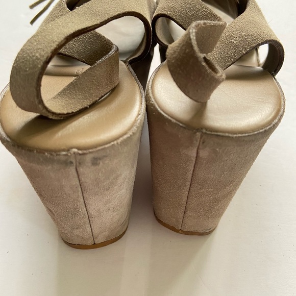 Roberto Del Carlo tie lace platform sandal boho - Picture 9 of 13